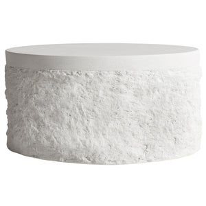 Bernhardt Bernhardt Pismo Seafoam Stonecast Outdoor Cocktail Table — Durable, Low-Profile 38.5" Round For Patio Elegance X05014