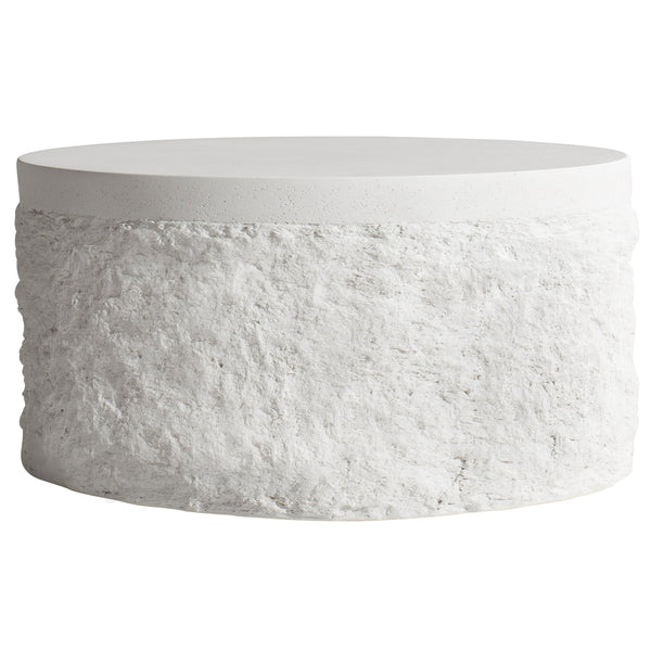 Bernhardt Bernhardt Pismo Seafoam Stonecast Outdoor Cocktail Table — Durable, Low-Profile 38.5" Round For Patio Elegance X05014