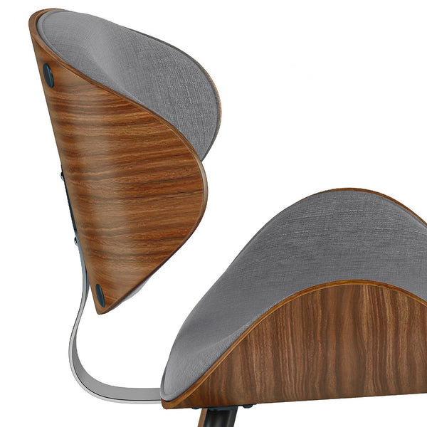 English Elm Marana Dining Chair - Elegant Grey Upholstered Seating For Modern Dining & Home Office Comfort B136P158918