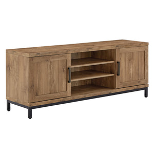 Homelegance By Top-Line Brennen TV Stand for TVs up to 65" Oak Wood