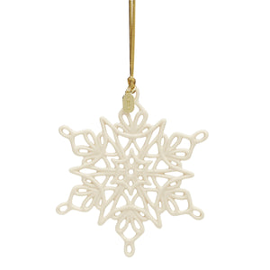 Lenox 2024 Snow Fantasies Snowflake Ornament Ivory, NO COLOR PORCELAIN 895772