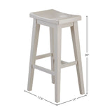 Parker House Americana Modern Dining Bar Stool Cotton Poplar Solids / Birch Veneers DAME#1030-COT