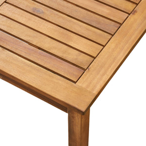 English Elm Perla Square Acacia Wood Coffee Table Grey Finish Indoor Outdoor Patio Living Room 59098.00