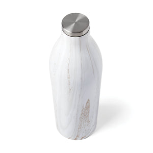 Lenox Cambridge White Geode 3-Piece Wine Growler & Tumbler Set NO COLOR METAL EPWTGDCB2DS