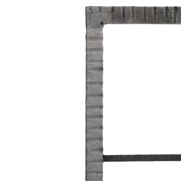 Bernhardt Bernhardt Longford Cocktail Table With Stone-Veneer Top & Forged-Iron Base, Rustic-Modern Accent 588026