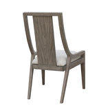 Scott Living Home Griffith Sling Back Side Chair Gray with Light Wood Finish P367DJ260 Pulaski Furniture