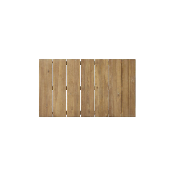 English Elm Christopher Knight Home® - Acacia Rustic Outdoor Coffee Table with Slat Top, Light Brown Acacia Wood, Durable 39.5" L 72767.00MLBRN