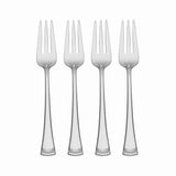 Lenox Portola Cocktail Forks, Set of 4 Metallic, STAINLESS METAL 896000