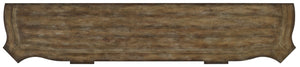 Hooker Furniture Rhapsody Grand 96" Credenza With Carved Scrolls, Rope-Twist Trim & Weathered Walnut Finish For Storage Medium Wood 5070-85002