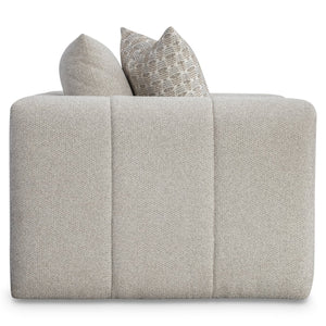 Bernhardt Bernhardt Vista Oversized Fabric Swivel Chair — Plush Upholstery, Knife-Edge Pillow, 360° Motion (Made-To-Order) P4002SA