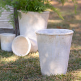 Distressed Concrete Tall Planter, Medium ECL20515 Park Hill