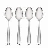 Cantera Elegant 18/10 Stainless Steel Dinner Spoons, Set of 4 - Dishwasher Safe