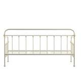 Homelegance By Top-Line Sione Antique Iron Metal Twin Daybed White Metal