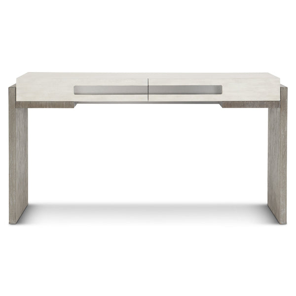 Bernhardt Bernhardt Two-Tone Console Table 60"W — Light Acacia Top, Soft-Close Drawers, Adjustable Glides, Anti-Tip Safety 306910
