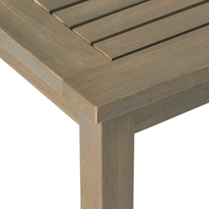 English Elm Christopher Knight Home® - Peyton Outdoor Loveseat & Coffee Table Set - Stylish Acacia Wood With Water-Resistant Cushions 57972.00SETGRY