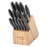 Lenox Hampton Forge Rochester 15 Piece Block Set Black, BLACK MULTI HMC01B233C