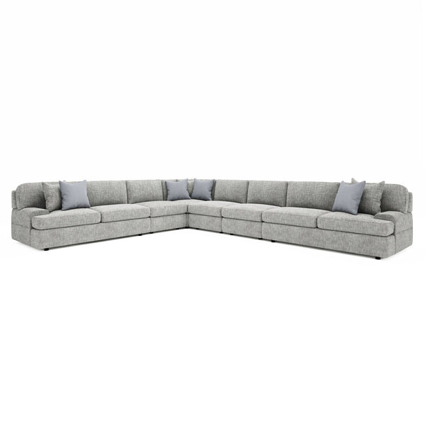 Bernhardt Bernhardt Serena Sectional With Low-Profile Frame And Deep Cushions For Modern Comfort And Style - Made to Order Grey K2027