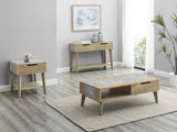 English Elm Steve Silver - Calgary - Sintered Stone Coffee Table - Brown