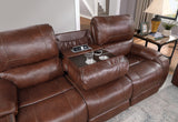 Steve Silver Keily Brown Manual Console Loveseat KE800CL