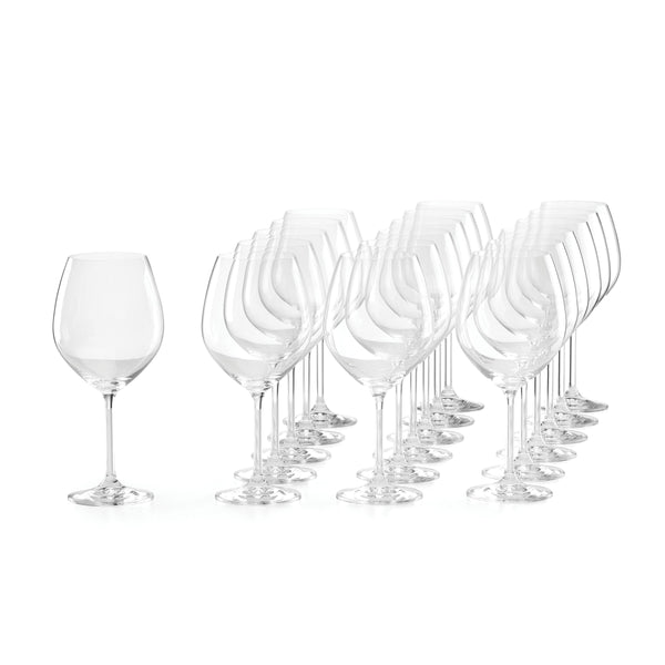 Lenox Tuscany Classics 18-Piece Red Wine Glass Set Clear, NO COLOR GLASS,CRYSTAL 891671