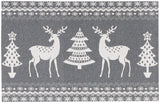 TYB12 Tybee Seasonal Indoor Rug – Cozy Holiday Accent Mat with Non-Slip Back for Entryway & Kitchen