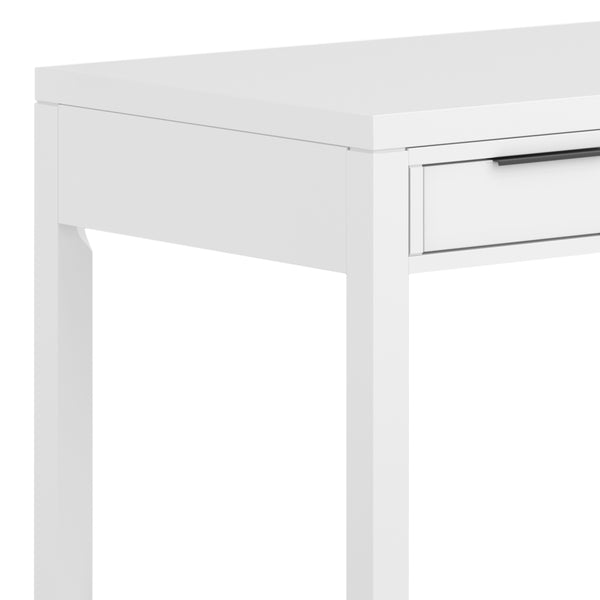 English Elm Hollander White Desk - Handcrafted, Spacious Work Surface With Smart Storage For Home & Office Use B136P158689