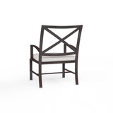 La Jolla Swivel Dining Chair in Canvas Henna w/ Self Welt SW401-11-5407 Sunset West