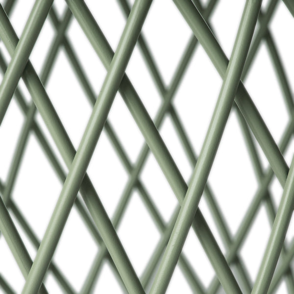 English Elm Alamera Lattice Iron Side Table Powder Coated Matte Finish for Indoor Outdoor Use 60745.00GRN