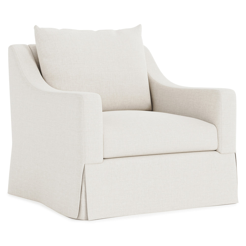 Bernhardt Grace Fabric Swivel Chair P4912SB
