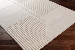 Livabliss Flux Belgium Woven Wool Blend Area Rug Medium Pile Minimalist Entryway Accent XUF1000-23