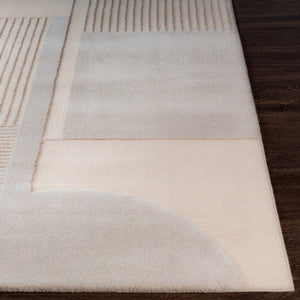Livabliss Flux Belgium Woven Wool Blend Area Rug Medium Pile Minimalist Entryway Accent XUF1000-23