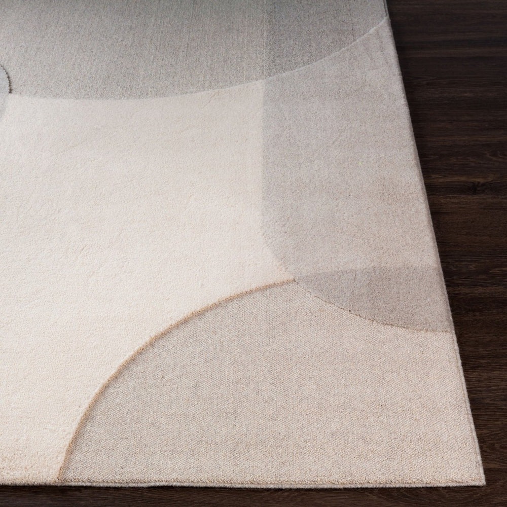 Livabliss Flux Belgian Wool Blend Geometric Area Rug for Living and Dining Room Spaces XUF1003-91210