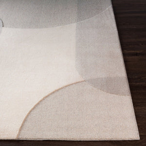 Livabliss Flux Belgian Wool Blend Geometric Area Rug for Living and Dining Room Spaces XUF1003-91210