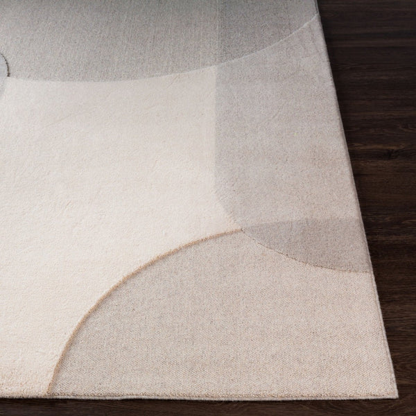 Livabliss Flux Belgian Wool Blend Geometric Area Rug for Living and Dining Room Spaces XUF1003-91210