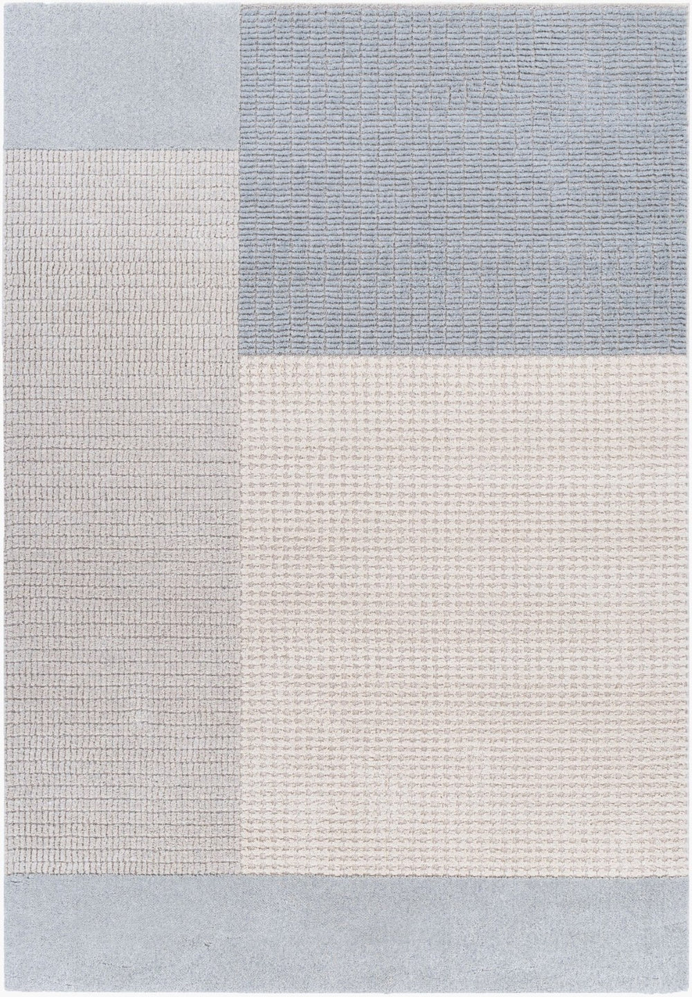 Livabliss Flux Belgian Woven Wool Blend Accent Rug for Entryway Bedroom Modern Spaces XUF1005-23
