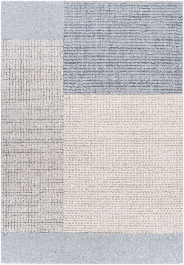 Livabliss Flux Belgian Woven Wool Blend Accent Rug for Entryway Bedroom Modern Spaces XUF1005-23