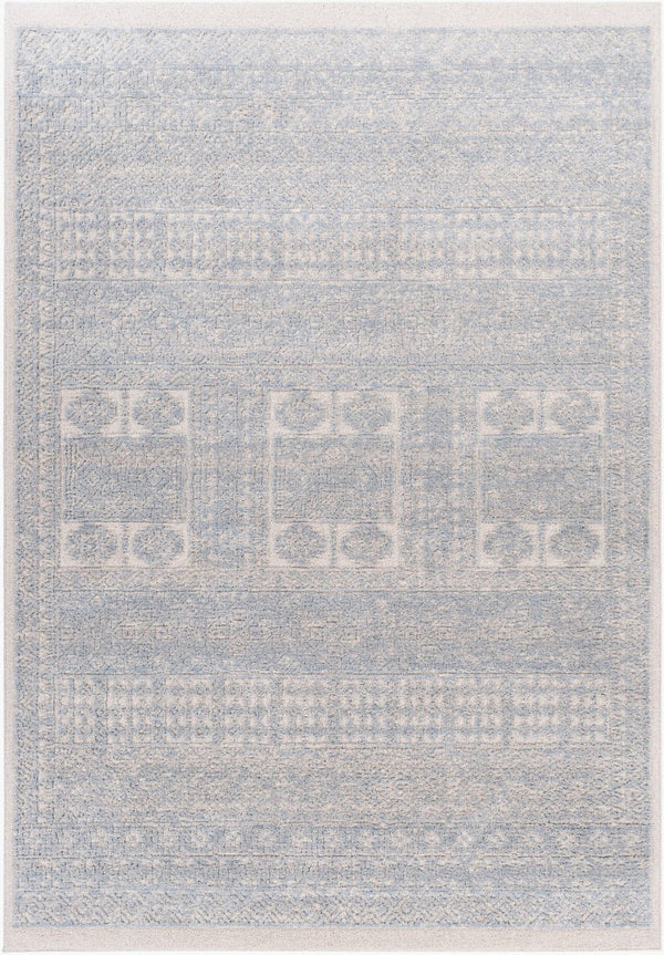 Livabliss Flux Belgian Woven Nz Wool Blend Rug Traditional Pattern for Entryway or Bedside XUF1006-23