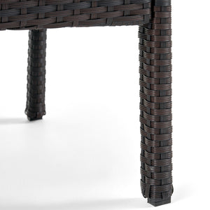 English Elm Christopher Knight Home® - HONOLULU Woven Rattan Club Chair Set — Durable PE Rattan & Iron Frame, Waterproof Fabric, Cozy Seating Brown+Tan 52918.00BRNMP2