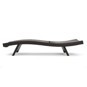 English Elm Christopher Knight Home® - Salem Pe Wicker Chaise Lounge Set - Adjustable, Ergonomic Outdoor Lounges For Poolside Relaxation 52005.00MP2