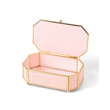 Lenox Kate Spade "I Treasure You" Pink Jewelry Box Pink, PINK GLASS,CRYSTAL 897381