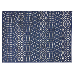 English Elm Christopher Knight Home® - 5'3"x7' Rug Navy & Ivory Polypropylene Area Rug 63x84in Low Pile 0.16" Durable Easy-Care Mat 72360.00