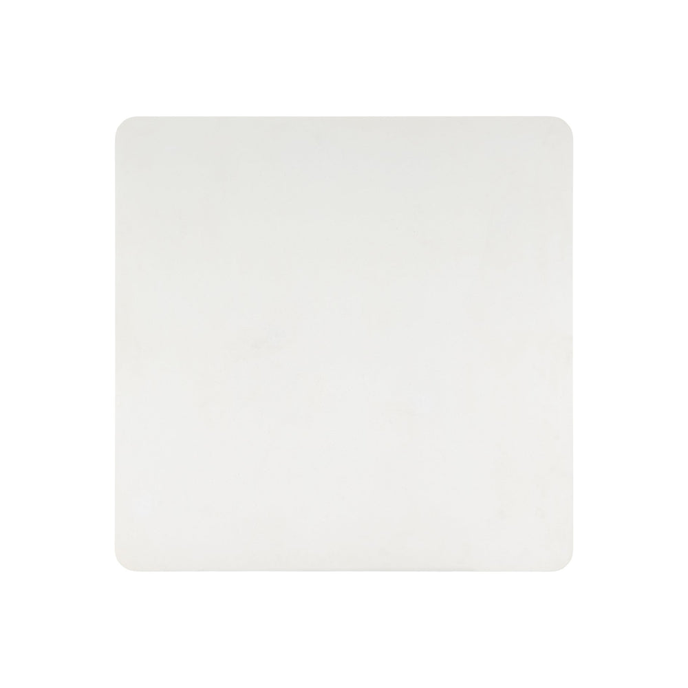 Bernhardt Bernhardt Colonnade Square Cocktail Table With Faux Stone Top, Reeded Base, Casters For Mobility 458011