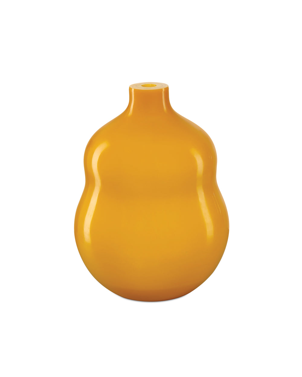 Imperial Yellow Peking Double Gourd Vase
