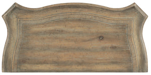 Hooker Furniture Castella Antique Slate Five-Drawer Chest With Cedar & Felt Liners, Carved Acanthus Molding Elegance 5878-90010-80