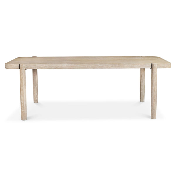 Bernhardt Bernhardt Antibes Dining Table In Roz Rustic Oak — 90" Rectangular Rustic-Modern Centerpiece, Sturdy Elegance 350222