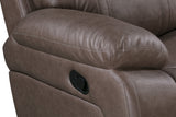 Parker House Theon - Stokes Toffee Manual Reclining Sofa And Recliner Brown 97% Polyester,3% Pu Mthe-41-stof