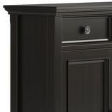 Amherst Entryway Storage Cabinet Hickory Brown B136P158351 Hearth and Haven