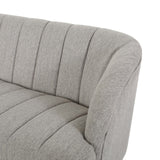 Christopher Knight Home® - Noble House - Lupine Modern Fabric Loveseat with Hairpin Legs