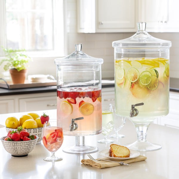 Park Hill Sleek Crystal Beverage Dispenser EAW20190