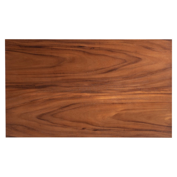 Bernhardt Bernhardt Brasea Suar Wood Coffee Table with Hidden Casters for Modern Living Rooms 394010